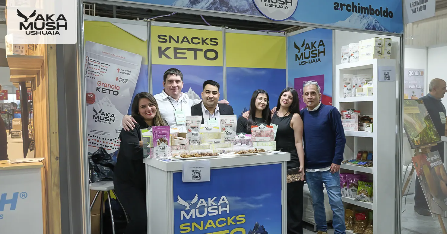 Yakamush dijo presente en la Expo Retail Saludable con la linea de barras de cereal
